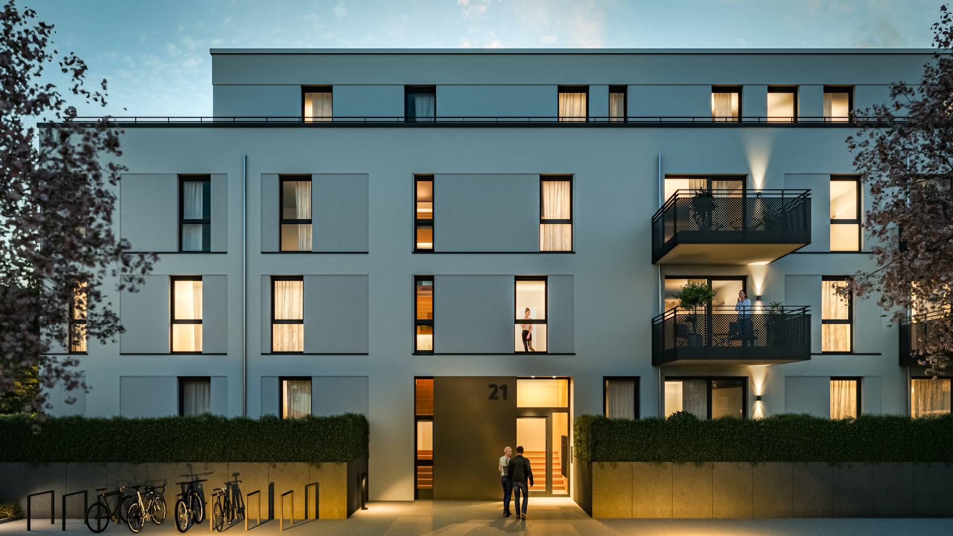Premium-Betreuung wird mit Vertrauen belohnt. Weiterbestellung für 55 Einheiten im PANDION VILLE Bonn